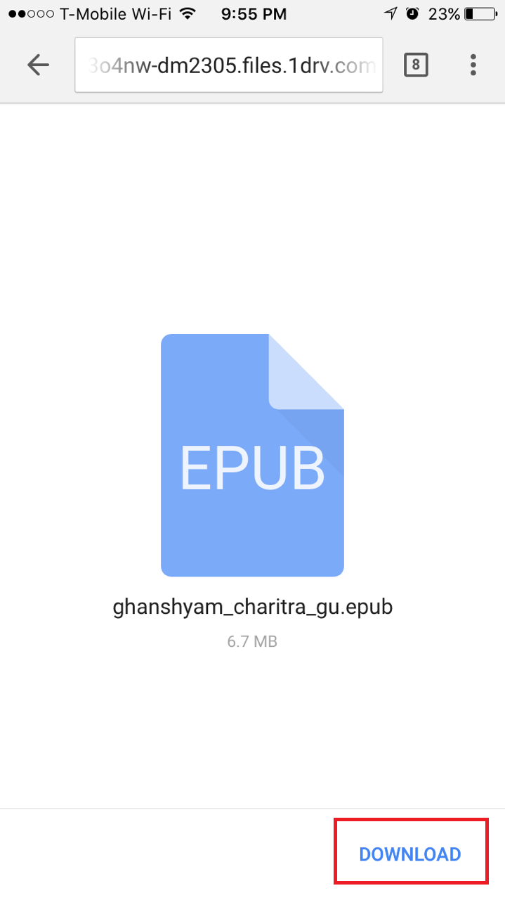 epub in iOS